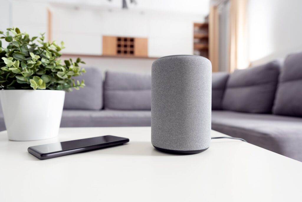 Image of a smart speaker 