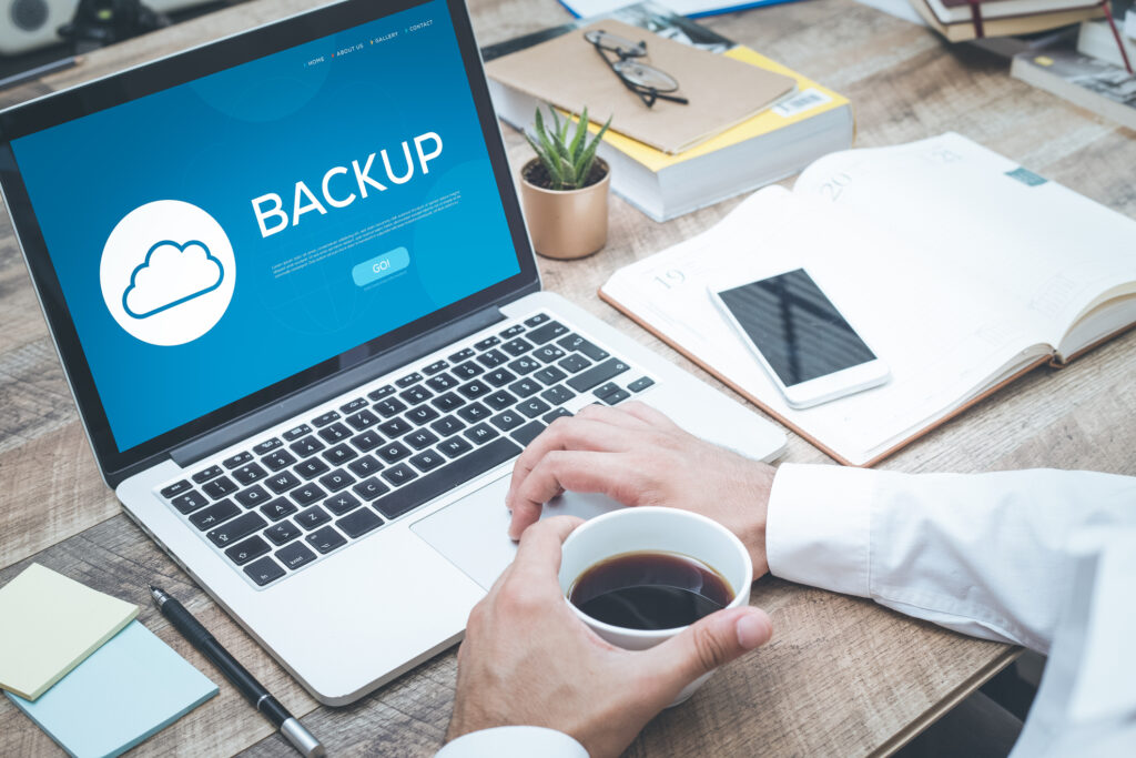 Image showing data backup 