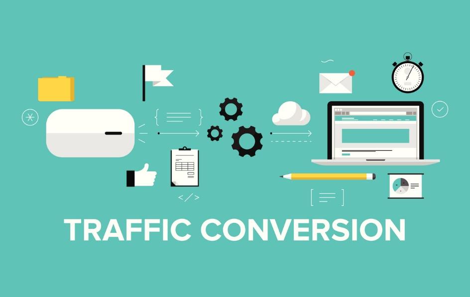 image showing traffic conversion